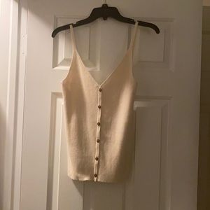 Wishlist ribbed tank top